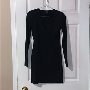 Black Long-sleeve dress